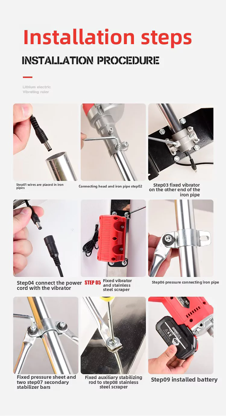 Lithium Battery Wall Vibration Ruler